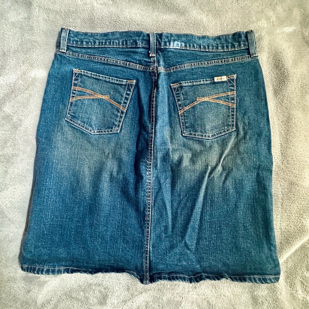 Levi's Blue Denim Skirt